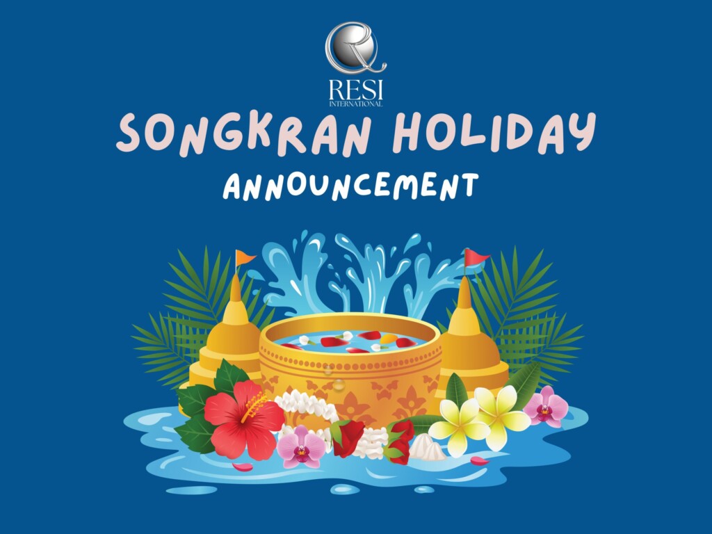 Songkran Holiday Announcement