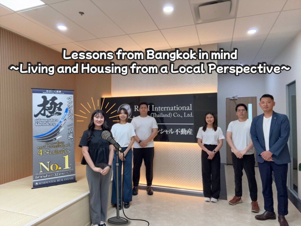 Lessons from Bangkok in mind